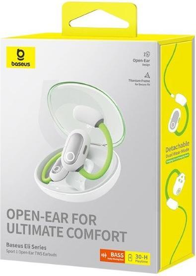 Image du produit Baseus Eli Sport 1 (pas de réduction du bruit, 7.50 h, Sans fil)