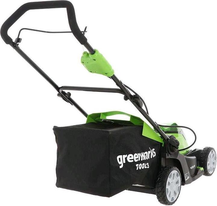 Actual product image Greenworks G40LM41 (Rechargeable battery operated)