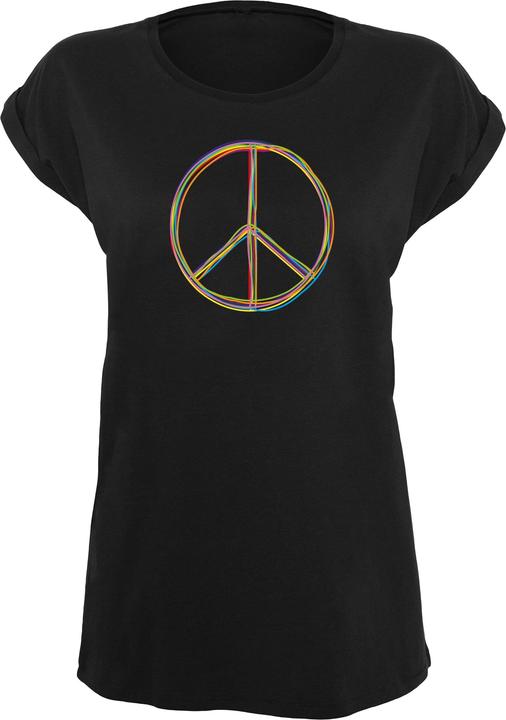 Immagine prodotto Merchcode Peace Multicolour con Maglietta Basic da donna - 173337 (M)