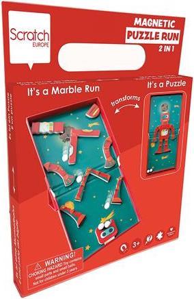 Actual product image Scratch Magnet game robot (11 pieces)