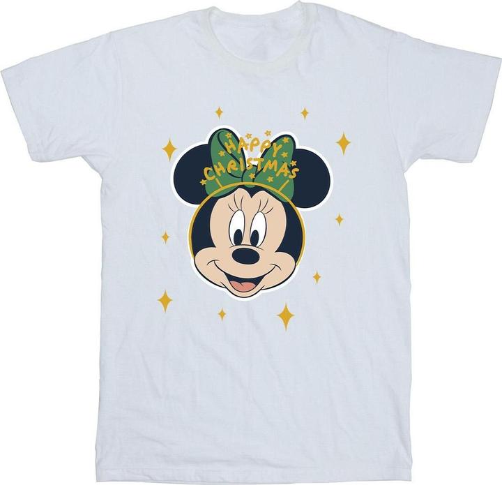 Immagine prodotto Disney Minnie Mouse Happy Christmas Maglietta Ragazze (128)