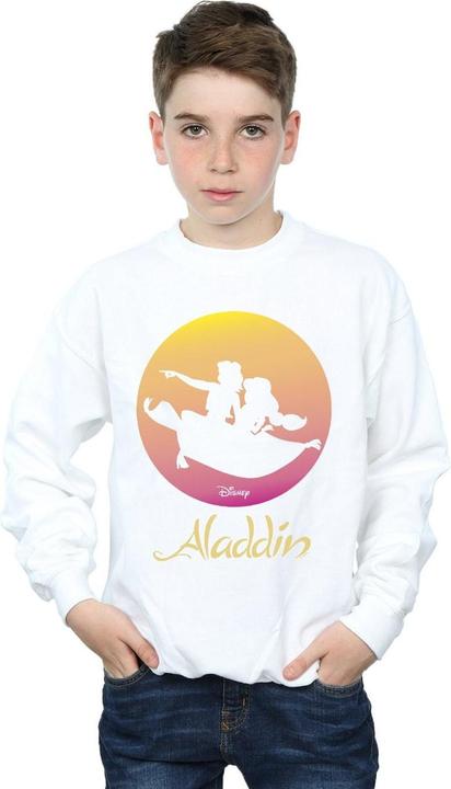 Immagine prodotto Disney Aladdin Flying Sunset Felpa Ragazzi (104)