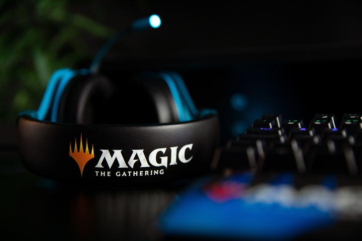 Produktbild Konix Casque Gaming 7.1 Bleu - Magic The Gathering (Kabelgebunden)