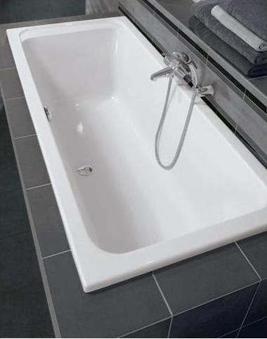 Produktbild Villeroy & Boch Rechteckbadewanne Omnia Architectura 90 x 190 cm alpinwei glatt UBA199ARA2V-01 (285 l, 190 cm, 90 cm)