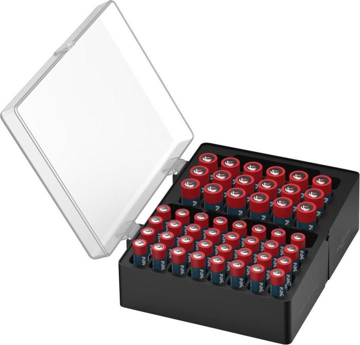 Image du produit Ansmann Piles alcalines Micro AAA / LR03 & Mignon AA / LR6 Carton de 52 pièces (52 pcs, AA, AAA)