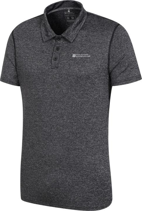Actual product image Mountain Warehouse Mens Agra Stripe Polo Shirt (3XL)