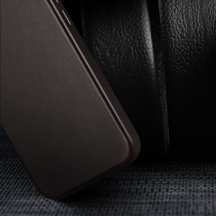 Actual product image Dux Ducis Naples Series Genuine Leather Case (Apple iPhone 14 Pro)