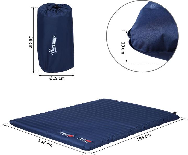 Actual product image Outsunny Air mattress
