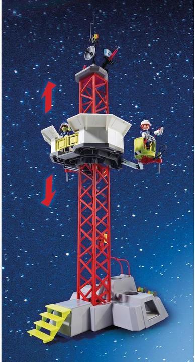 Image du produit Playmobil Fusée martienne avec rampe de lancement (9488, Espace Playmobil)