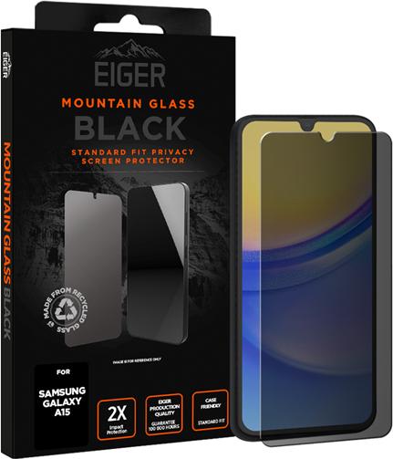 Produktbild Eiger Mountain Glass Black (1 Stück, Samsung Galaxy A15, Samsung Galaxy A15 5G)