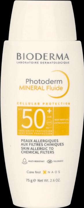 Produktbild Bioderma Photoderm Mineral Fluide SPF50+ (Sonnencreme Gesicht, SPF 50, 105 ml, 150 g)