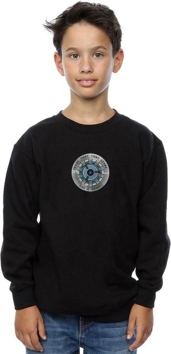 Image du produit Sweatshirt garçon Avengers Endgame Tony Stark Heart (116)
