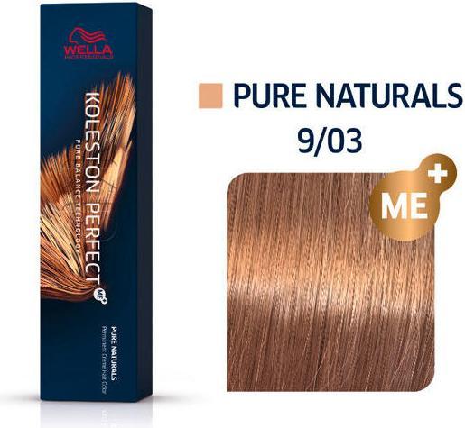 Produktbild Wella Koleston Perfect Me+ Pure Naturals (9/03 lichtblond natur-gold)
