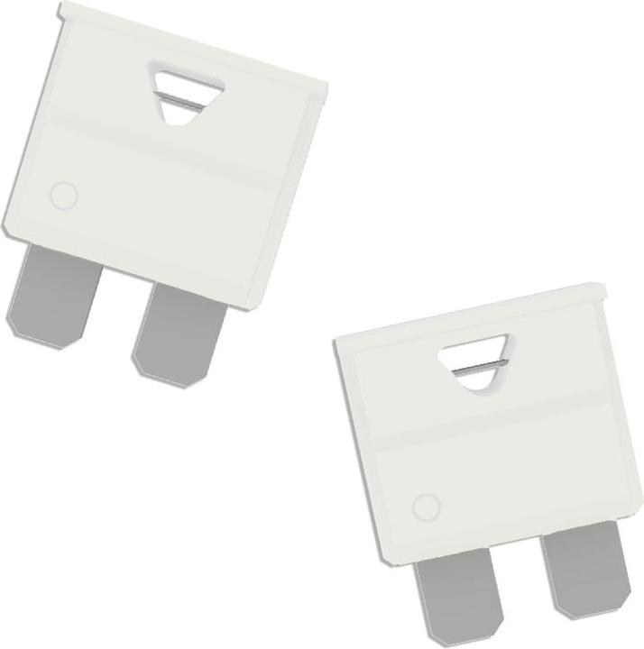 Actual product image Offgridtec 1,5m 4mm² Batteriekabel M8 mit Flachsicherungshalter, 25A Sicherung und Polklemmen