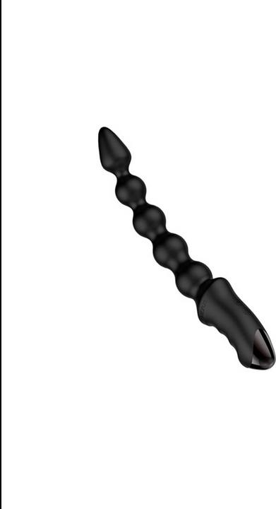 Actual product image Nexus Bendz Bendable Vibrator Anal Probe Edition Black