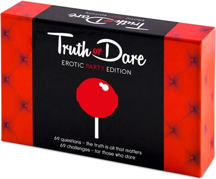 Actual product image tease & please Truth or Dare (Deck of cards, English)