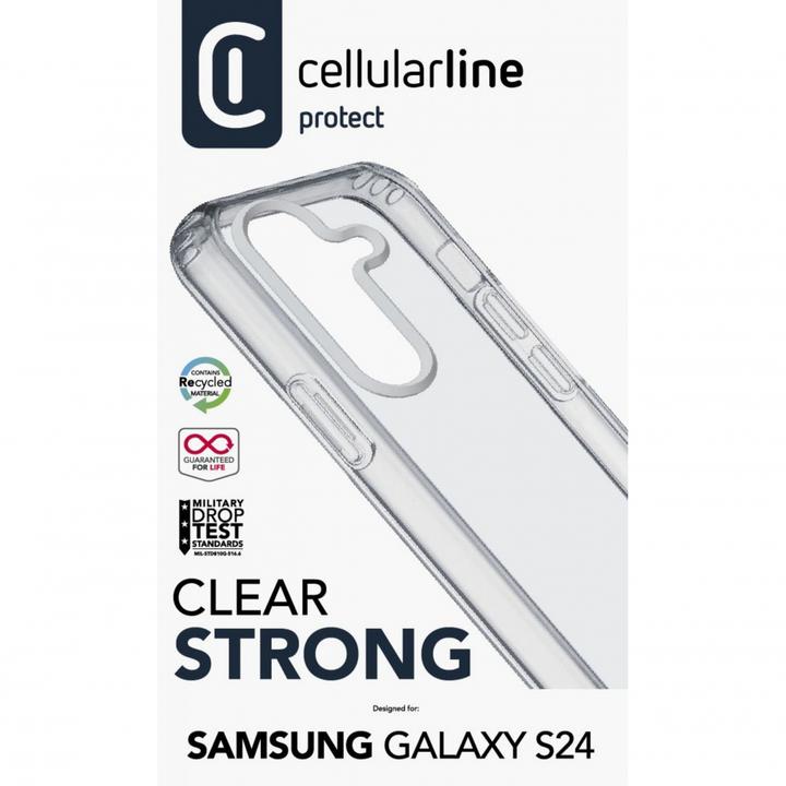 Produktbild Cellularline Cellular Line Cover für Samsung Galaxy Clear (Samsung Galaxy S24)