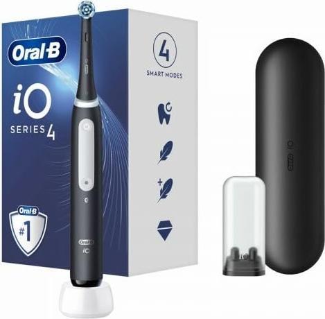 Image du produit Oral-B iO4 Series Noir mat (Brosse à dents oscillo-rotative)