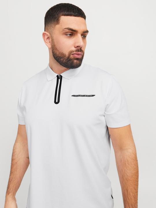 Actual product image Jack & Jones Plus Size Gedruckt Poloshirt Poloshirt (5XL)