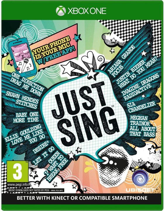 Actual product image Ubisoft Just Sing (Xbox One) (Xbox One S)