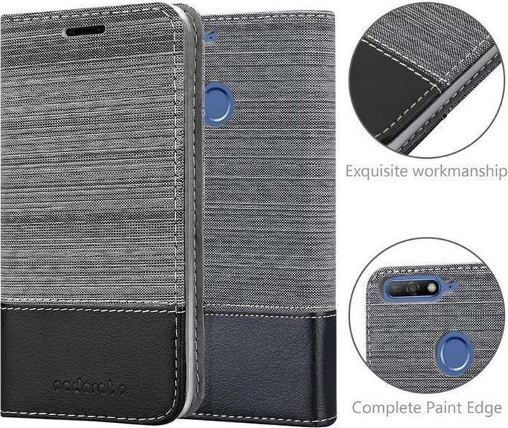 Image du produit Cadorabo Couverture look jeans Book (Huawei Y6 Prime (2019))