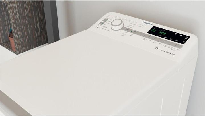 Produktbild Whirlpool TDLR 7231BS DE Toplader-Waschmaschine 7 kg 1151 U/min Weiss (7 kg, Unten)