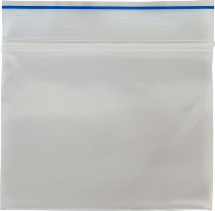 Sachets à fermeture rapide Trait bleu 60x80mm
