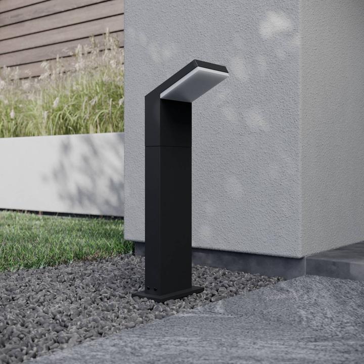 Produktbild Arcchio Yolena Aussen Garten Leuchte H60 Dark Grey/White (1700 lm, IP65)