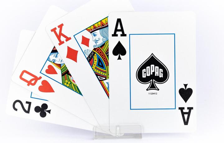 Image du produit Copag Deck de cartes de poker Jumbo (Allemand, Anglais, Français, Italien, Suisse-allemand)