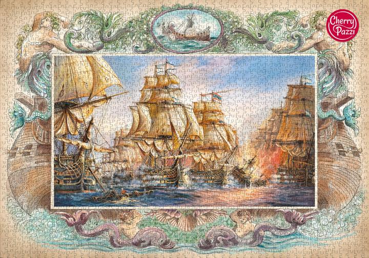 Produktbild Cherry Pazzi Puzzle Seeschlacht 2000 Teile (2000 Teile)