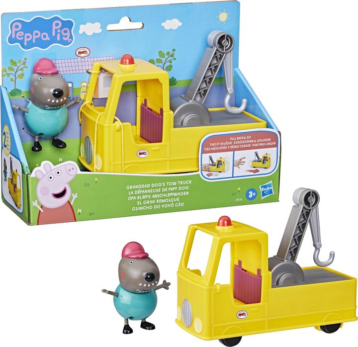 Produktbild Hasbro Peppa Pig Grandad Dogs Tow Truck Abschleppwagen