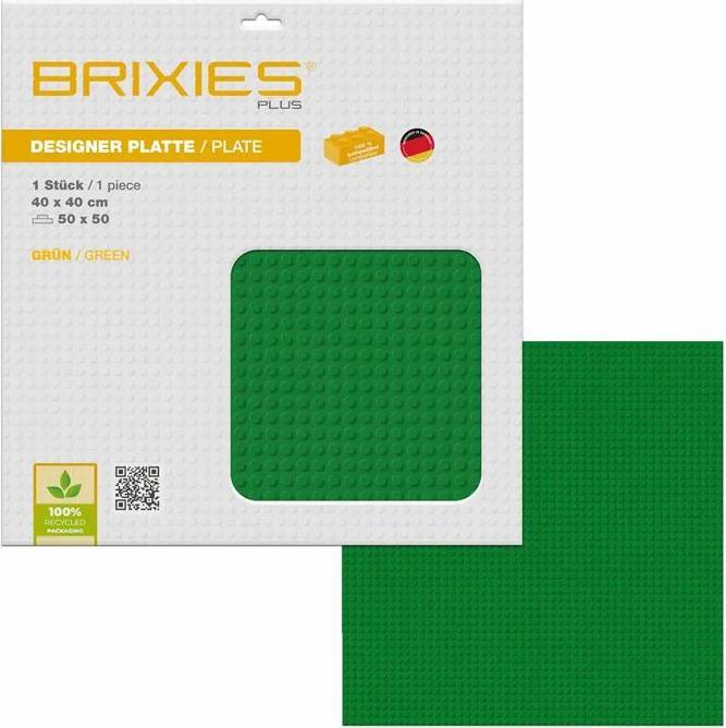 Produktbild Brixies Bauplatte 50x50 Basic grün