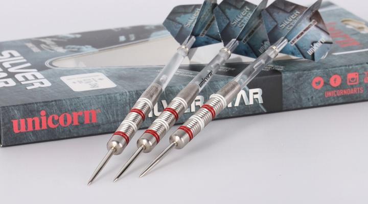 Image du produit Unicorn Fléchettes en acier Silver Star James Wade (22 g)