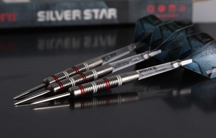 Image du produit Unicorn Fléchettes en acier Silver Star James Wade (22 g)