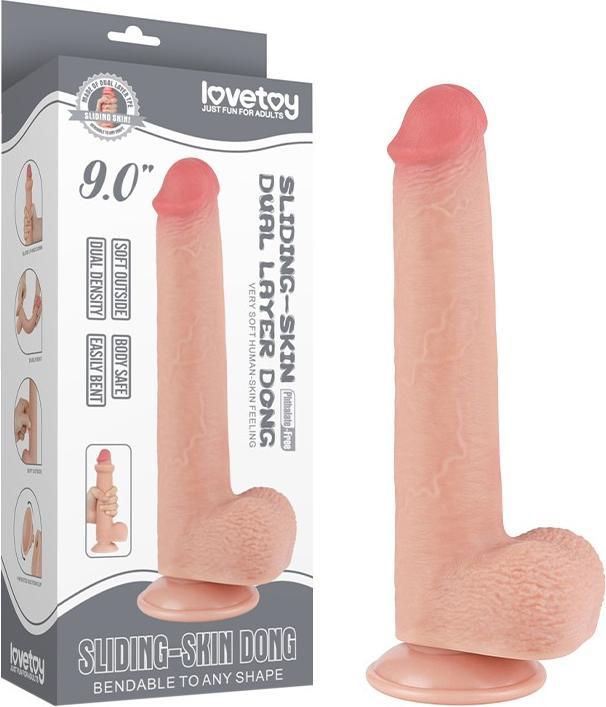 Produktbild Lovetoy Skin Dildo 22 cm