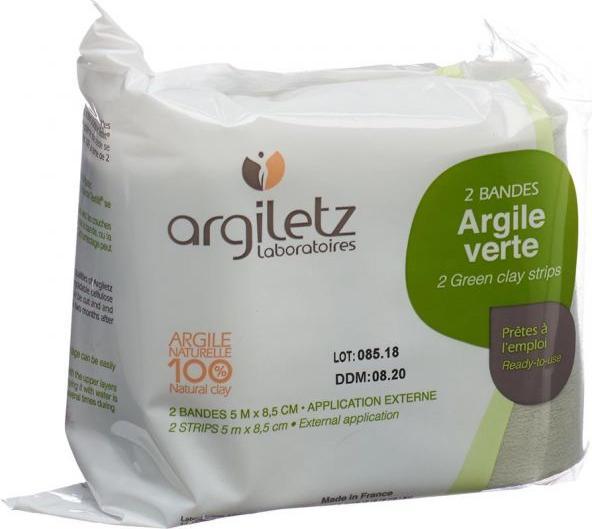 Immagine prodotto Argiletz Strisce verdi della terra curativa (2 pezzi)