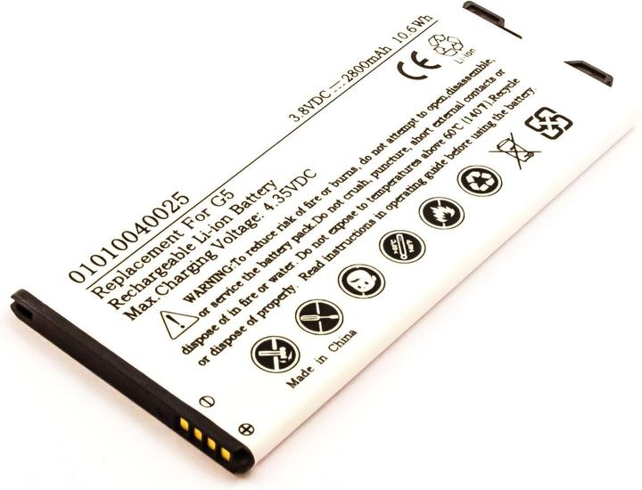 Produktbild AGI 38623 - Akku - LG - Schwarz - Lithium-Ion (Li-Ion) - 2800 mAh - 3,8 V