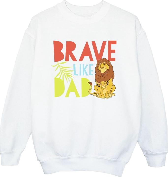 Actual product image Disney Boys The Lion King Brave Like Dad Sweatshirt (152, 158)