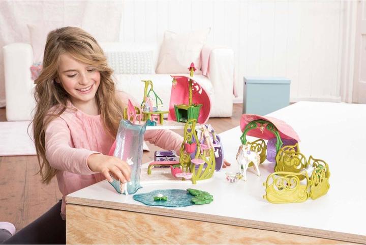 Actual product image Schleich Glittering flower house with unicorns, S