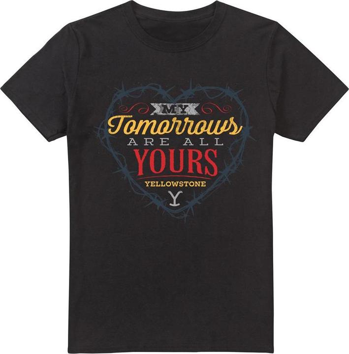 Actual product image Yellowstone Mens Tomorrows Are All Yours T-Shirt (4XL)