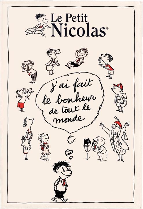 Winkler geschirrtuch - petit nicolas le bonheur