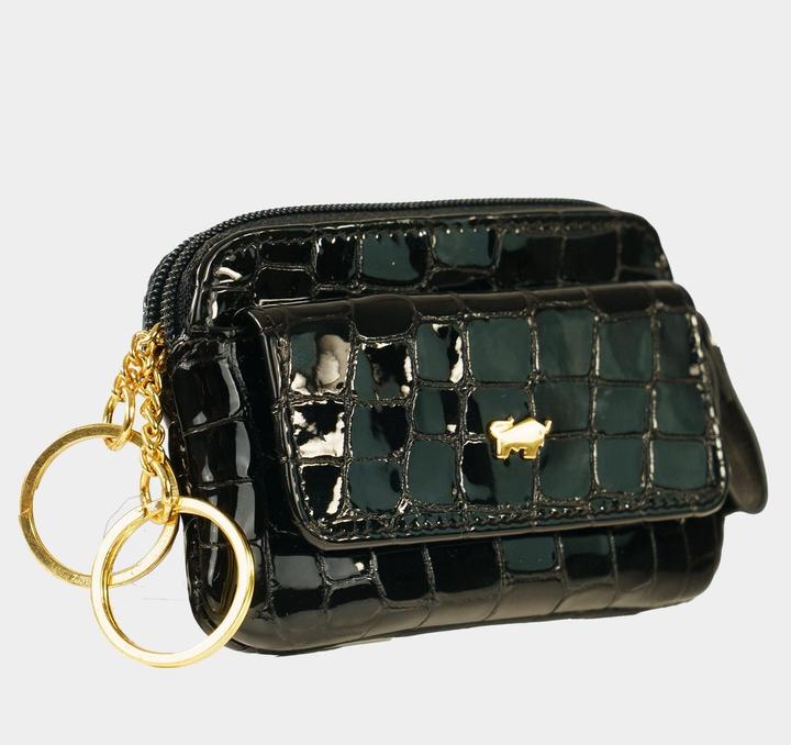 Actual product image Braun Büffel Verona leather key case 11 cm