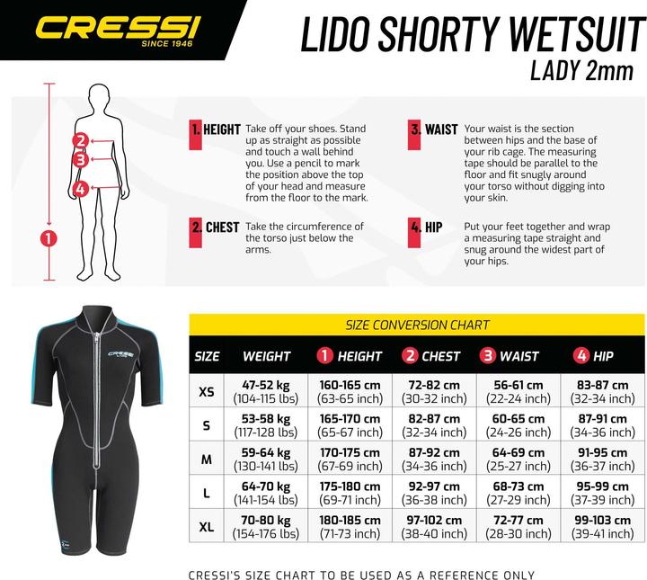 Actual product image Cressi Lido (2 mm, XXL)