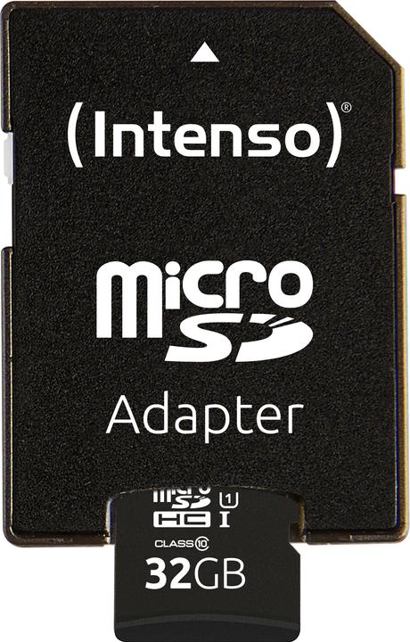 Actual product image Intenso Performance (32 GB, microSDHC, U1, UHS-I)