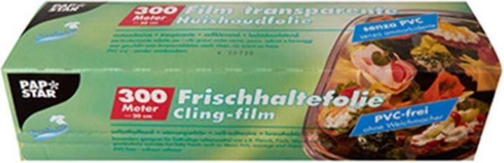 Produktbild Papstar Frischhaltefolie, Breite: 300 mm, große Rolle Material: LDPE (Polyethylen), transparent, Dicke: 11.. (1 x)