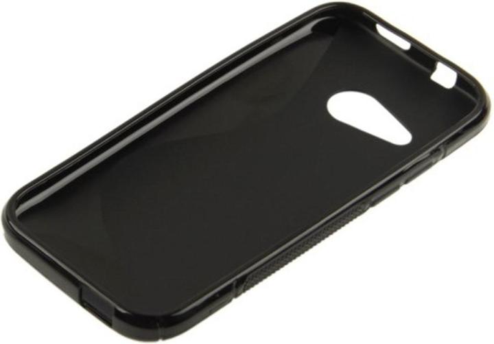 Actual product image König Design Mobile Phone Cover TPU Protective Case for HTC One mini 2 Black (HTC One Mini 2)