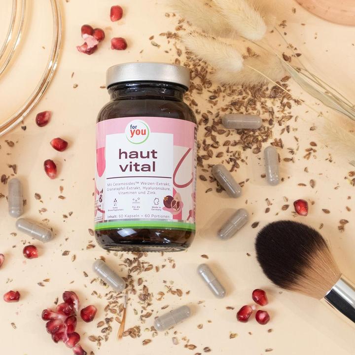 Produktbild For You haut vital (60 Stück, Kapseln, 50.40 g)