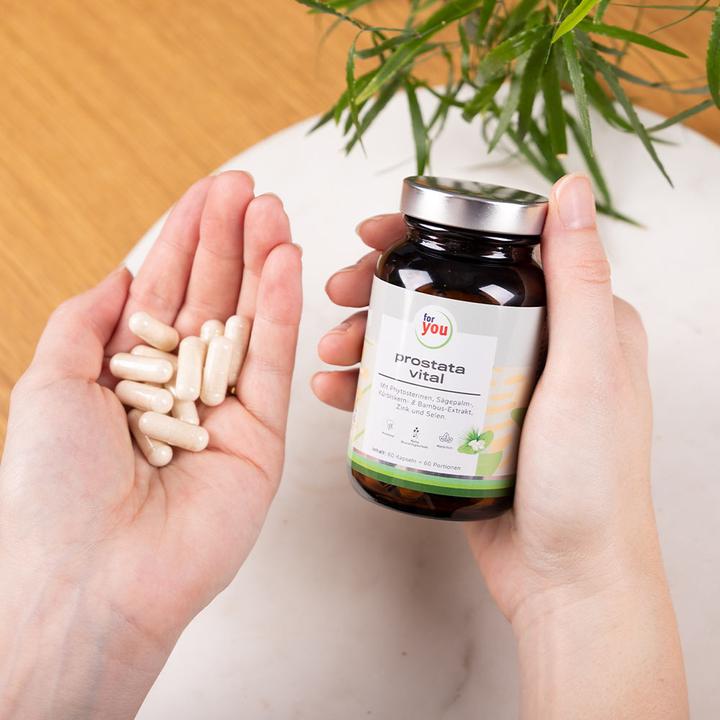 Produktbild For You prostata vital (60 Stück, Kapseln, 44.50 g)