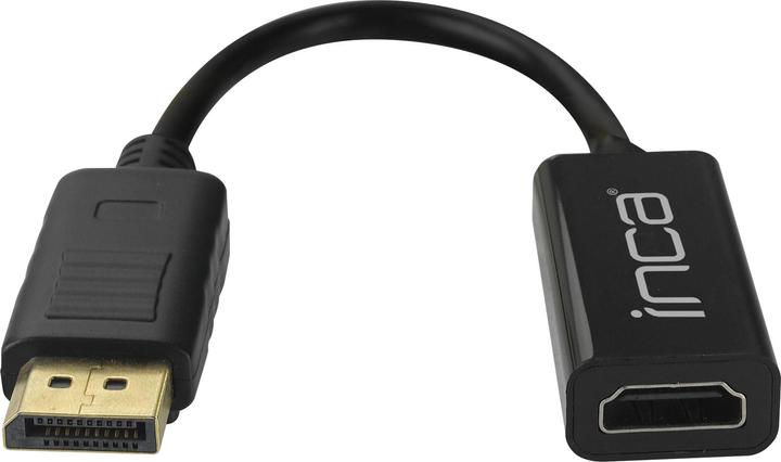 Image du produit Inca Adaptateur DisplayPort IDPH-07 1.4 > HDMI, 4K, 0.2m retail (20 cm)