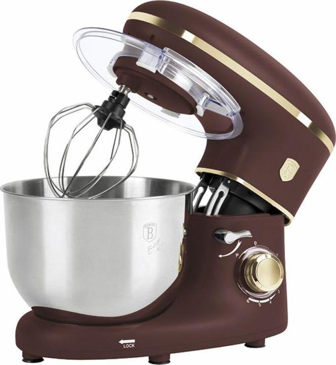 Produktbild BerlingerHaus Küchenmaschine matt bordeaux Leonardo Collection (1300 W)